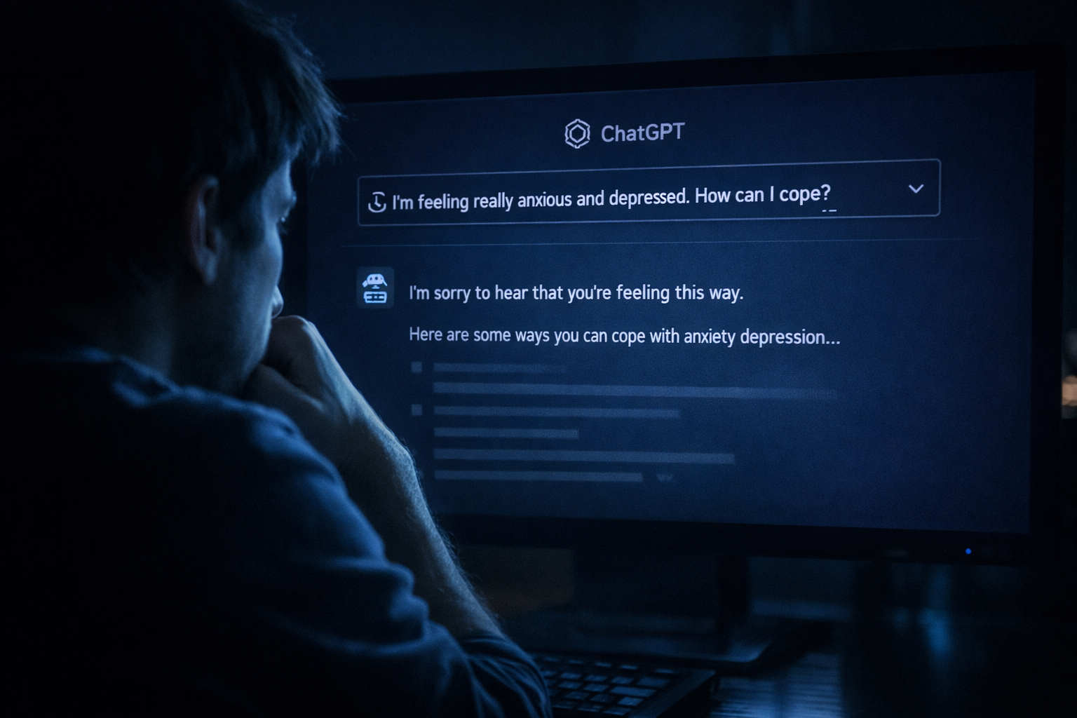 What AI Can and Cannot Do When You Are Struggling With Your Mental Health