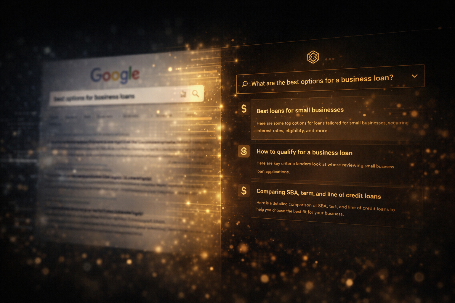 Is AI Search Behind the Drop in Business Loan Enquiries?